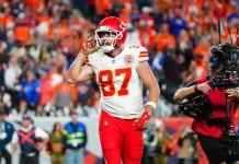 Determining NFL True Road Field Advantage Travis Kelce, Kansas City Chiefs, NFL