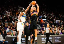 NBA Player Prop Picks Today: Top Prop Bets for Tuesday, November 18 Suns superstar Devin Booker takes a shot against the Pacers during the 2025-26 NBA season.
