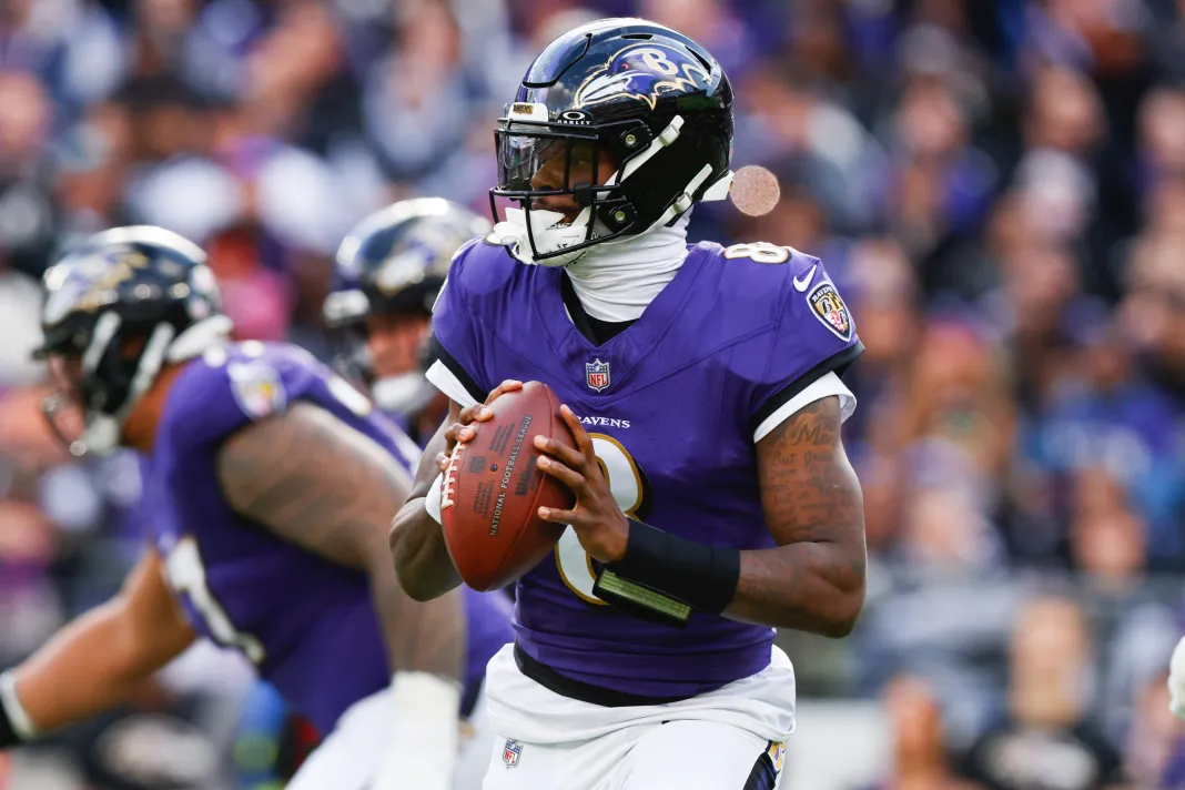 NFL: New York Jets at Baltimore Ravens Lamar Jackson, Baltimore Ravens, NFL
