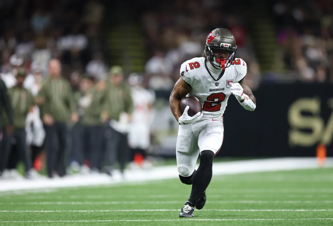 NFL: Tampa Bay Buccaneers at New Orleans Saints Emeka Egbuka, Tampa Bay Buccaneers, NFL