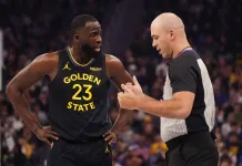NBA Player Prop Picks Today: Top Prop Bets for Tuesday, December 2 Warriors star Draymond Green talks to the ref in a meeting with the Rockets during the 2025-26 NBA season.