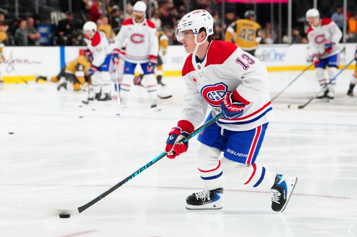 Cole Caufield Montreal Canadiens right wing