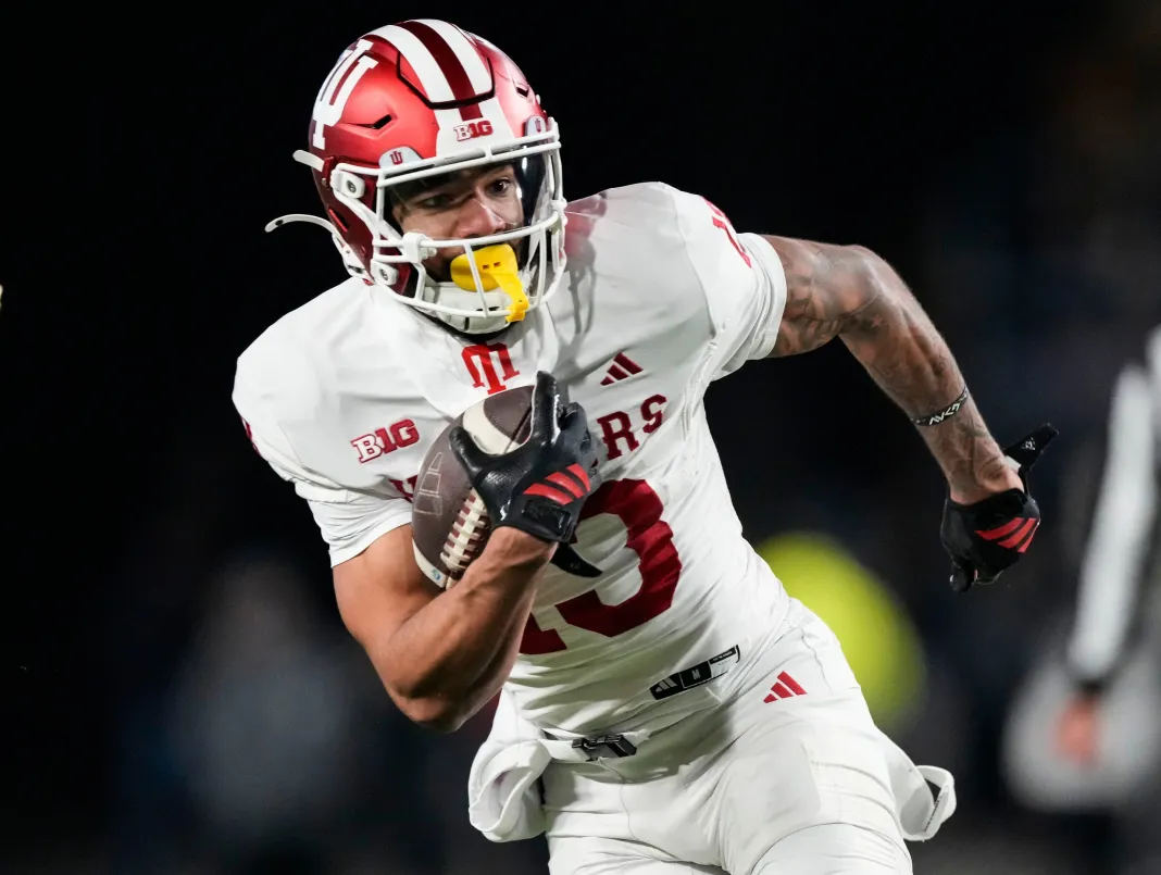 Syndication: The Indianapolis Star Elijah Sarratt, Indiana Hoosiers