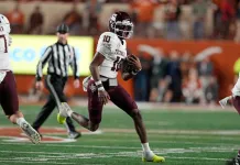 College Football Bowl Game Systems by Conference Marcel Reed Texas A&M quarterback