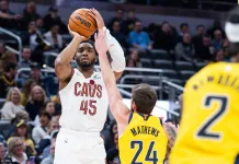 NBA Predictions Today: Best Bets and Player Props for Saturday, December 6 Cavaliers star Donovan Mitchell shoots a jumper against the Pacers during the 2025-26 NBA season.