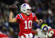 Week 15 NFL Predictions from the T Shoe Index Drake Maye, New England Patriots, NFL