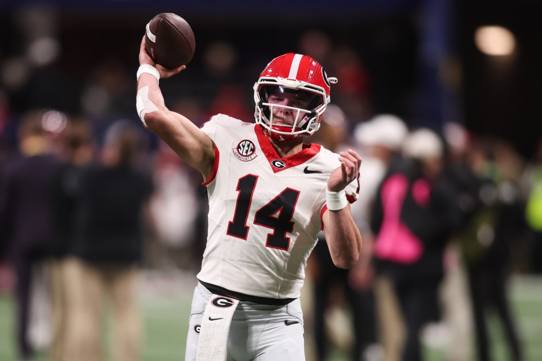 Gunner Stockton, Georgia, college football