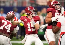 Matt Youmans: College Football Playoff First Round and Early Bowl Best Bets Ty Simpson, Alabama, college football