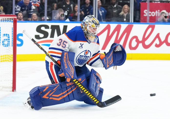 Tristan Jarry Edmonton Oilers goaltender