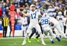49ers vs. Colts Predictions: Week 16 Monday Night Football odds, picks and player props Colts quarterback Philip Rivers looks to throw against the Seahawks during the 2025 NFL season.