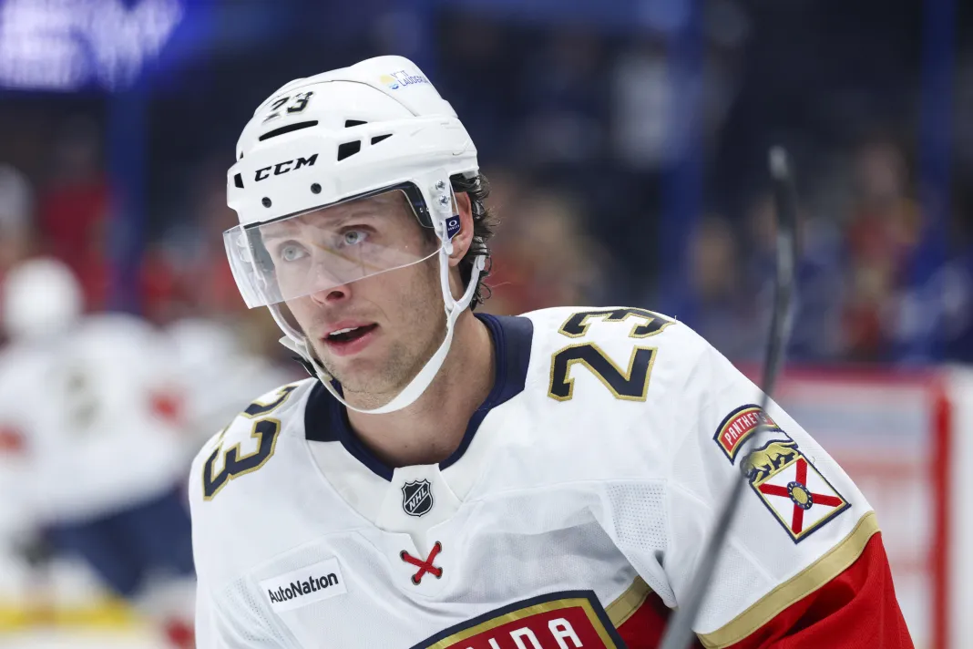 NHL: Florida Panthers at Tampa Bay Lightning Carter Verhaeghe, Florida Panthers, NHL