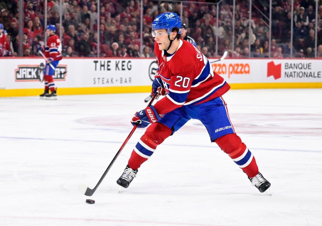 Juraj Slafkovsky Montreal Canadiens forward
