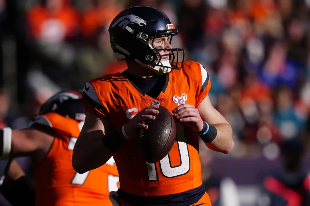 NFL: Jacksonville Jaguars at Denver Broncos Bo Nix, Denver Broncos, NFL