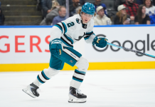 NHL Predictions: Expert Picks on Tuesday, January 20 Will Smith San Jose Sharks forward