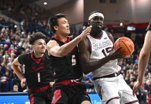 Men’s and Women’s College Basketball Best Bets, Odds, and Predictions for Thursday, January 8 Graham Ike, Gonzaga, college basketball