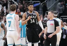 NBA Predictions Today: Best Bets and Player Props for Sunday, January 4 Bucks superstar Giannis Antetokounmpo celebrates a play against the Hornets during the 2025-26 NBA season.