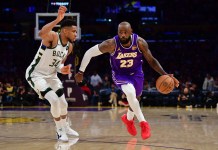 NBA Player Prop Picks Today: Top Prop Bets for Tuesday, January 20 Lakers superstar LeBron James drives on Giannis Antetokounmpo against the Bucks during the 2025-26 NBA season.