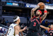 NBA Player Prop Picks Today: Top Prop Bets for Friday, April 10 Raptors forward Brandon Ingram shoots against the Pacers during the 2025-26 NBA season.