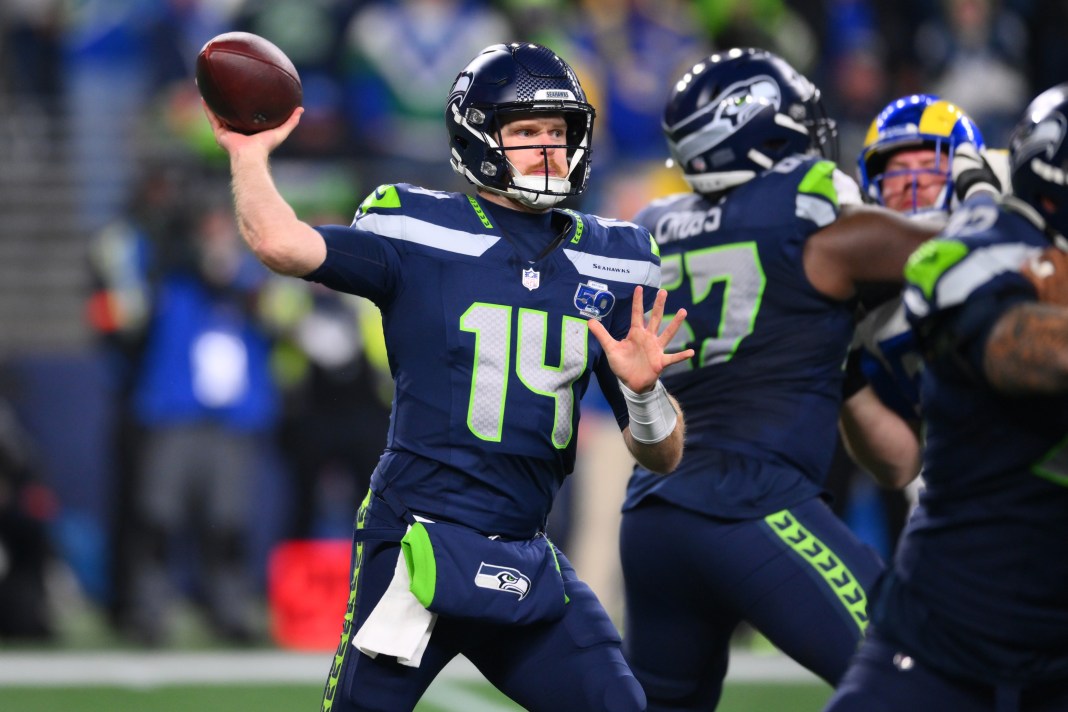 sam darnold super bowl lx seahawks vs. patriots