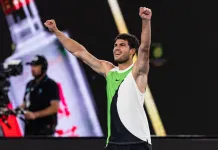 Carlos Alcaraz vs. Alexander Zverev Prediction, Odds, Preview: Australian Open Best Bet for January 30 Carlos Alcaraz celebrates a win over Alex de MInaur at the 2026 Australian Open.