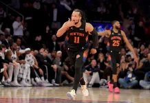 NBA Picks & Predictions Today (Jan. 28): Best Bets on Sides & Totals Knicks superstar Jalen Brunson celebrates a shot against the Kings during the 2025-26 NBA season.