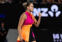 Aryna Sabalenka vs. Elena Rybakina Prediction, Odds, Preview: Australian Open Best Bet Aryna Sabalenka celebrates a point against Elina Svitolina at the 2026 Australian Open.
