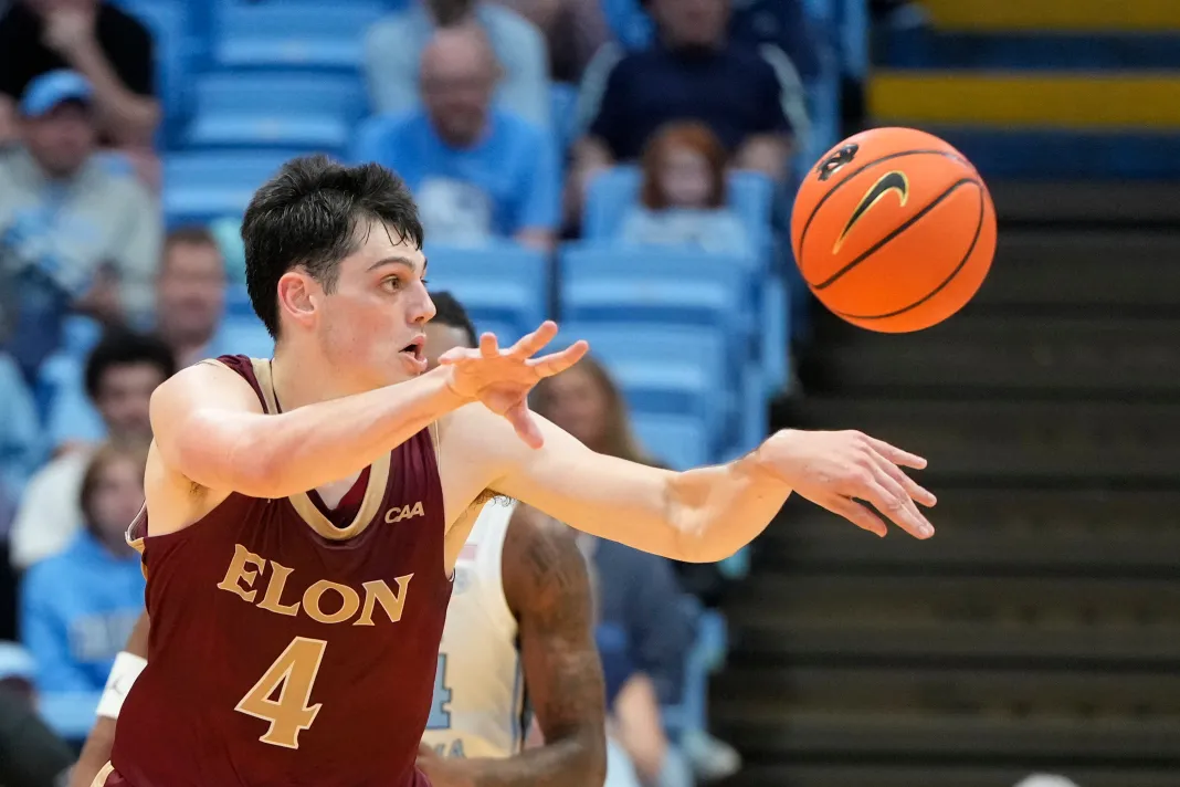 NCAA Basketball: Elon University at North Carolina