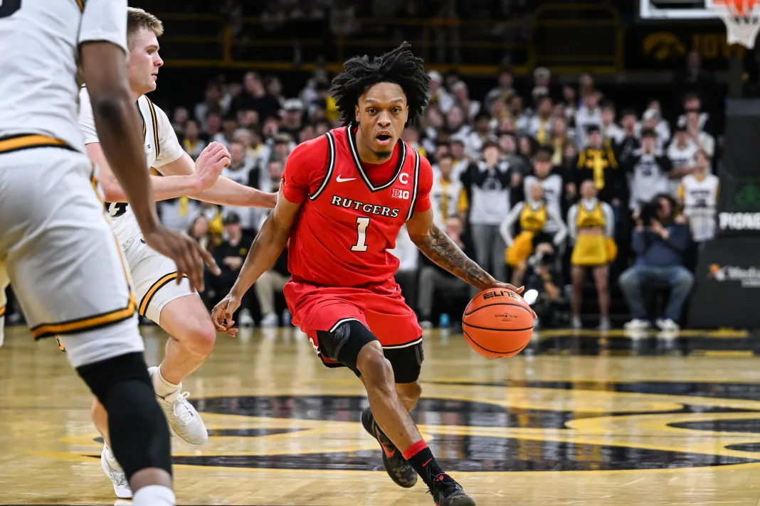 NCAA Basketball: Rutgers at Iowa