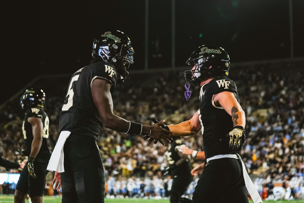 NCAA Football: North Carolina at Wake Forest