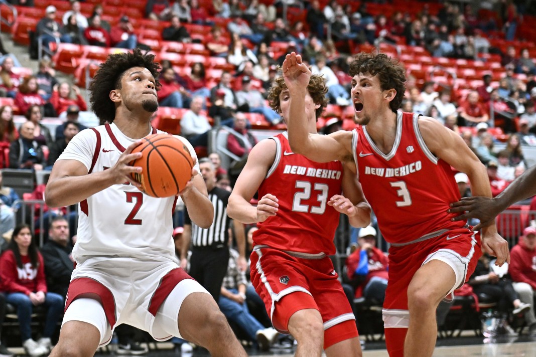 NCAA Basketball: Exhibition-New Mexico at Washington State new mexico vs. nevada college basketball prediction