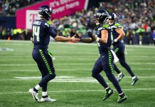 Seahawks vs. Patriots Predictions: Super Bowl LX NFL odds, picks and player props Seahawks stars Sam Darnold and Jaxon Smith-Njigba celebrate a play against the Rams in the 2026 NFC Championship Game.