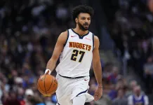NBA Predictions Today: Best Bets and Player Props for Wednesday, February 4 Nuggets guard Jamal Murray brings the ball up against the Nets during the 2025-26 NBA season.