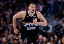 NBA Predictions Today: Best Bets and Player Props for Sunday, February 1 Nuggets superstar Nikola Jokic runs the floor against the Clippers during the 2025-26 NBA season.