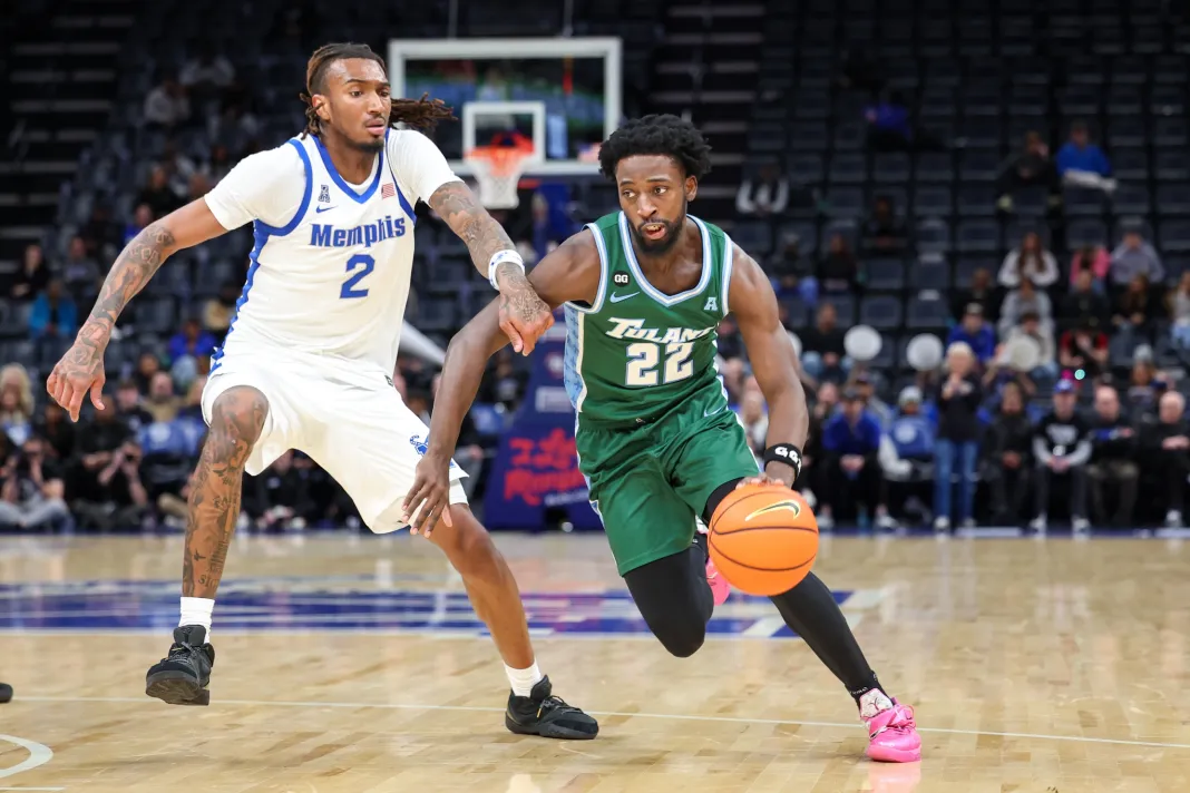 NCAA Basketball: Tulane at Memphis Tulane, college basketball