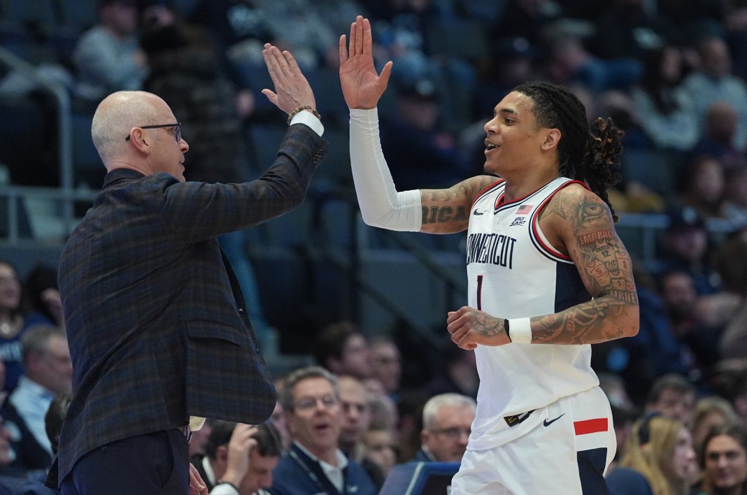 Solo Ball, Connecticut, college basketball