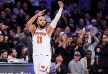 NBA Predictions Today: Best Bets and Player Props for Friday, February 6 Knicks superstar Jalen Brunson argues with the ref during a meeting with the Nuggets in the 2025-26 NBA season.