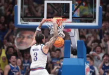 Another 1 Bites the Dust: Kansas Upsets Arizona Kansas Jayhawks