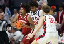 SEC Spotlight: Arkansas-Alabama & Sky-High Total Alabama Crimson Tide forward Amari Allen