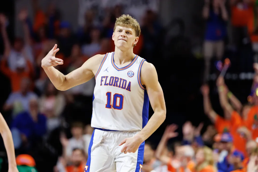 NCAA Basketball: Kentucky at Florida Thomas Haugh, Florida, college basketball