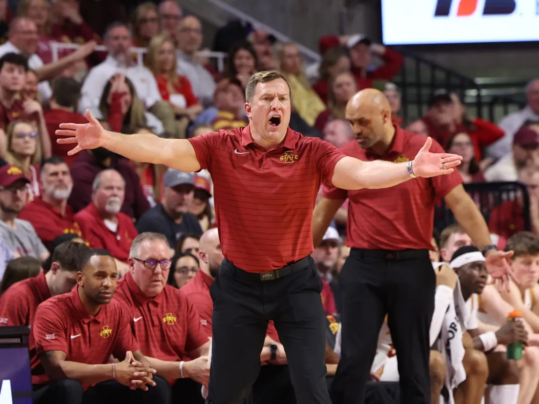 NCAA Basketball: Kansas at Iowa State houston vs. iowa state college basketball prediction february 16