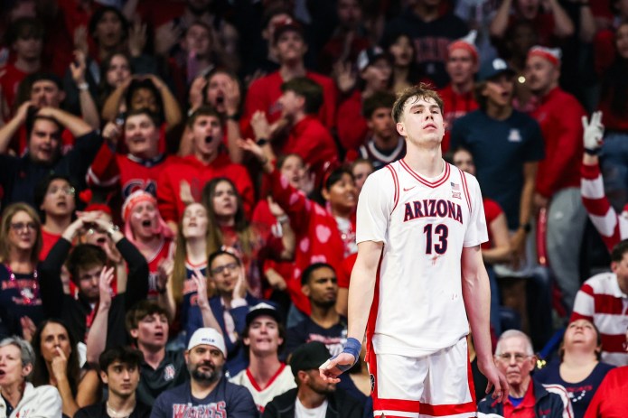 byu vs arizona college basketball prediction february 18 2026