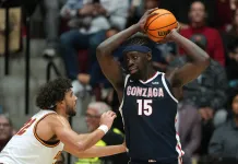 College Basketball Picks Today: Greg Peterson Best Bets for Saturday, February 21 Graham Ike, Gonzaga, college basketball