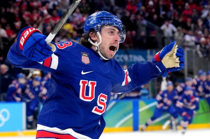 Quinn Hughes, USA, Olympic hockey