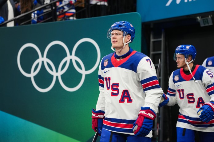 Brady Tkachuk, USA, Olympic Hockey