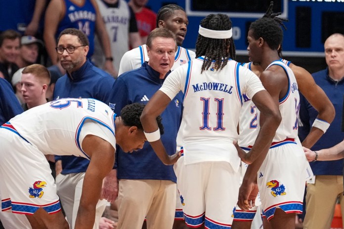 Kansas coach Bill Self