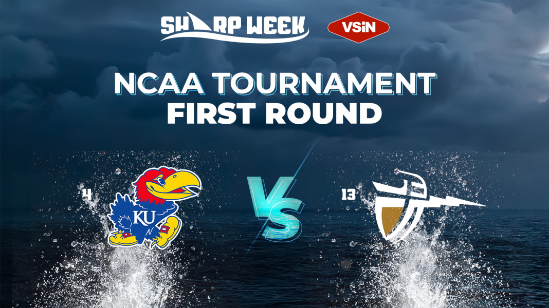 First Round Kansas v California Baptist kansas vs. cal baptist prediction preview march madness picks
