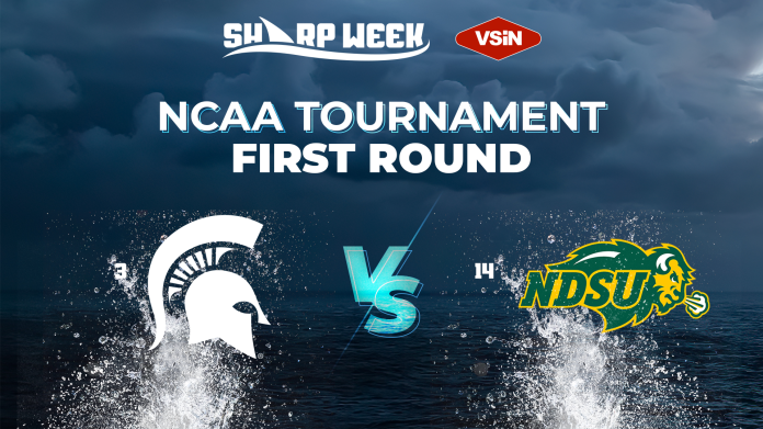 michigan state vs. north dakota state prediction preview march madness picks