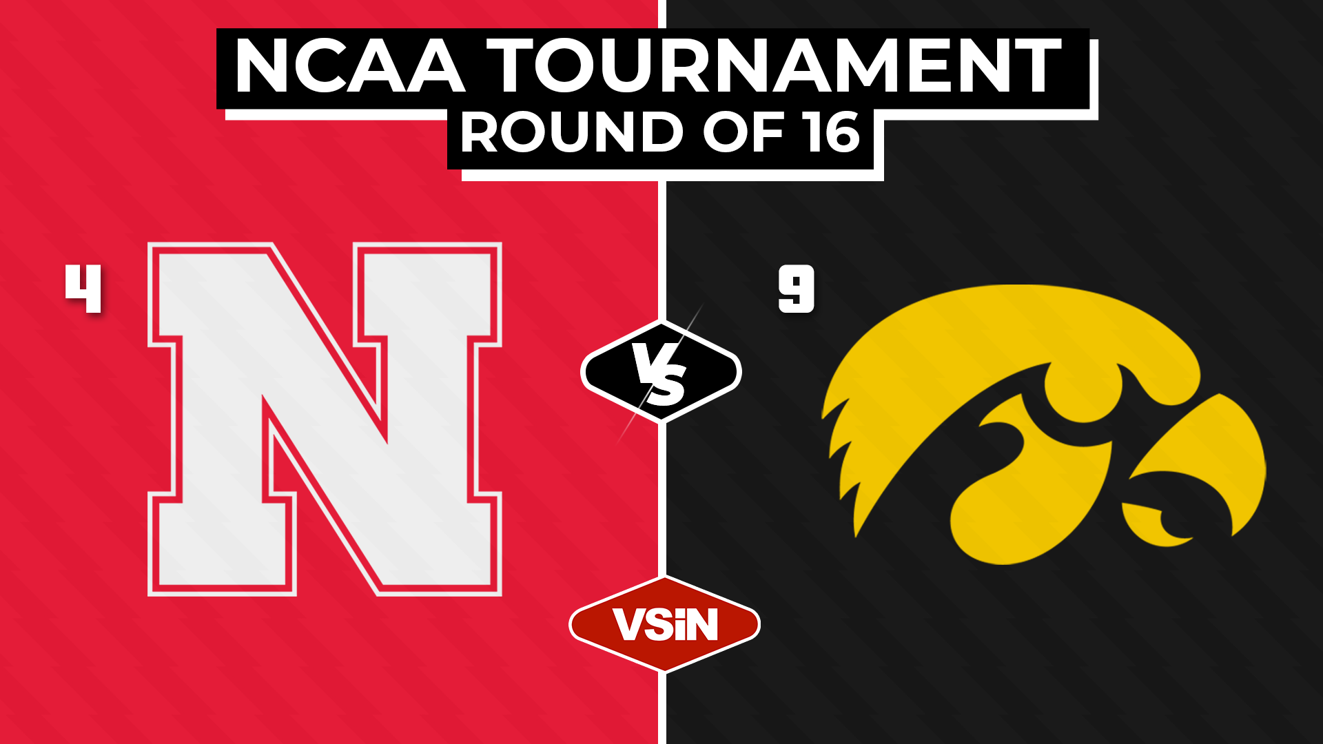 Sweet 16 Picks Nebraska Vs Iowa Prediction Round Of 16 Nebraska V Iowa 
