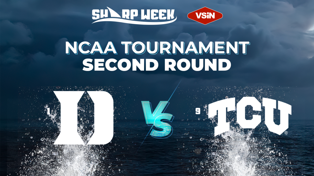 Duke vs. TCU second round of 2026 NCAA Tournament. March Madness.