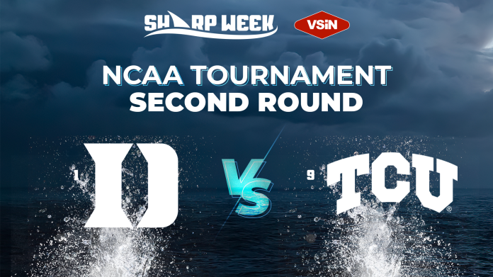 Duke vs. TCU second round of 2026 NCAA Tournament. March Madness.